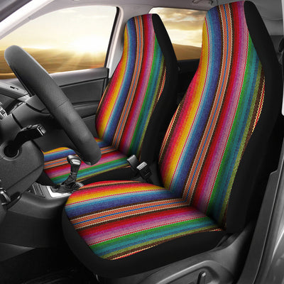 Rainbow Strpes Car Seat Covers