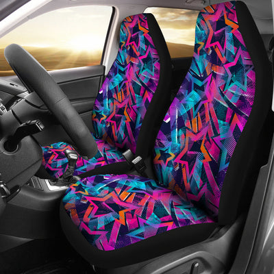 Colorful Stars Car Seat Covers