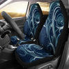 Navy Blue Tribal Swirls Car Seat Covers