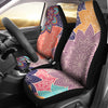 Colorful Floral Mandalas Car Seat Covers