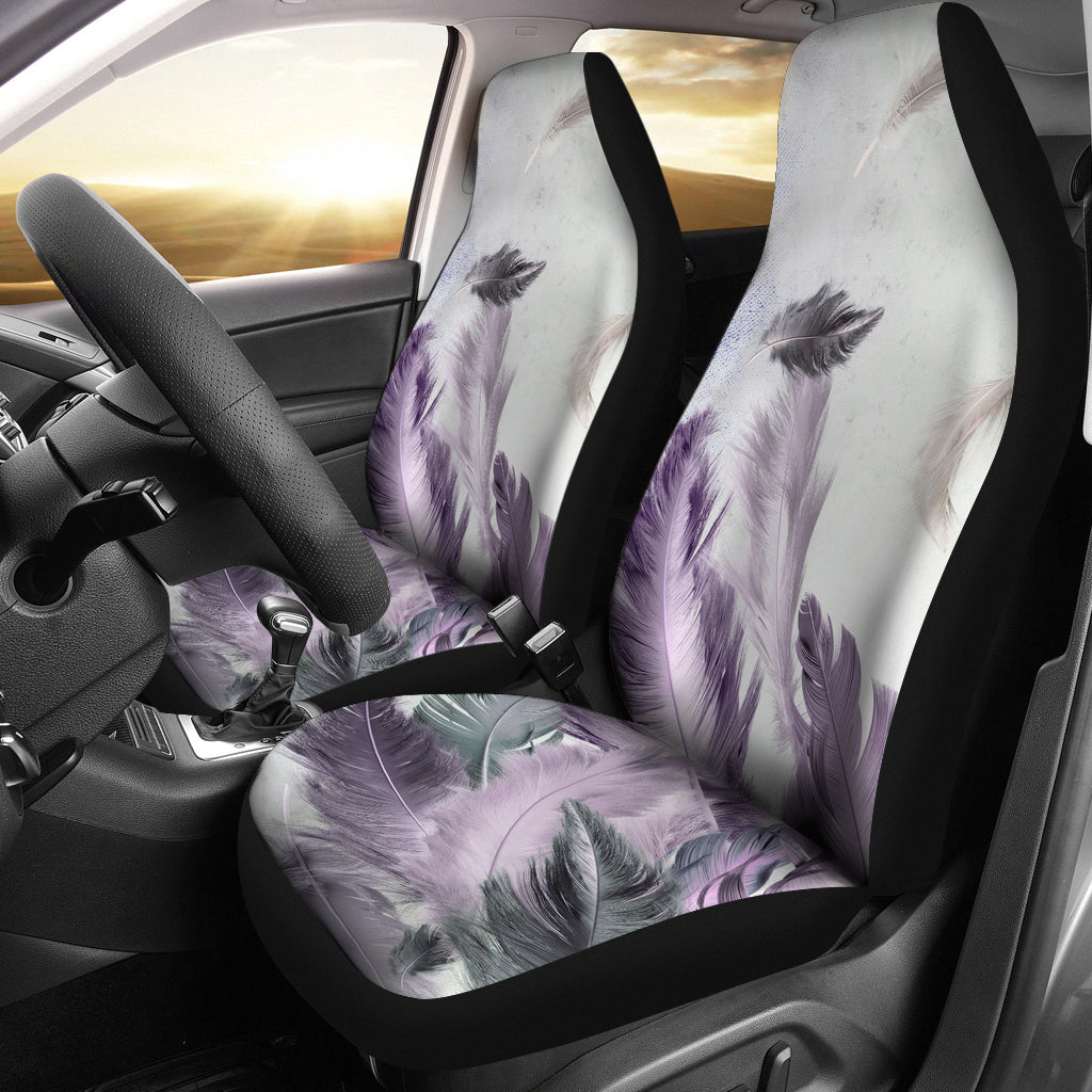 Feathers Car Seat Covers