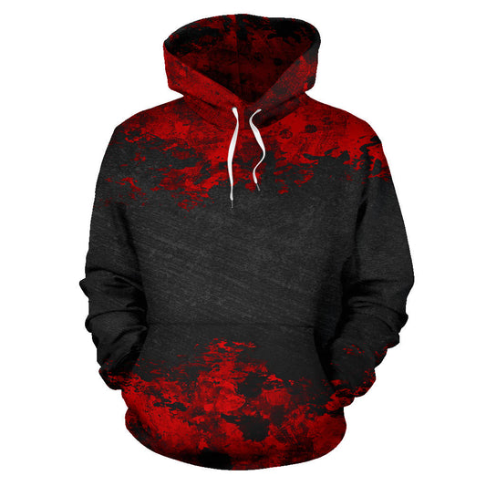 Red Grunge Hoodie