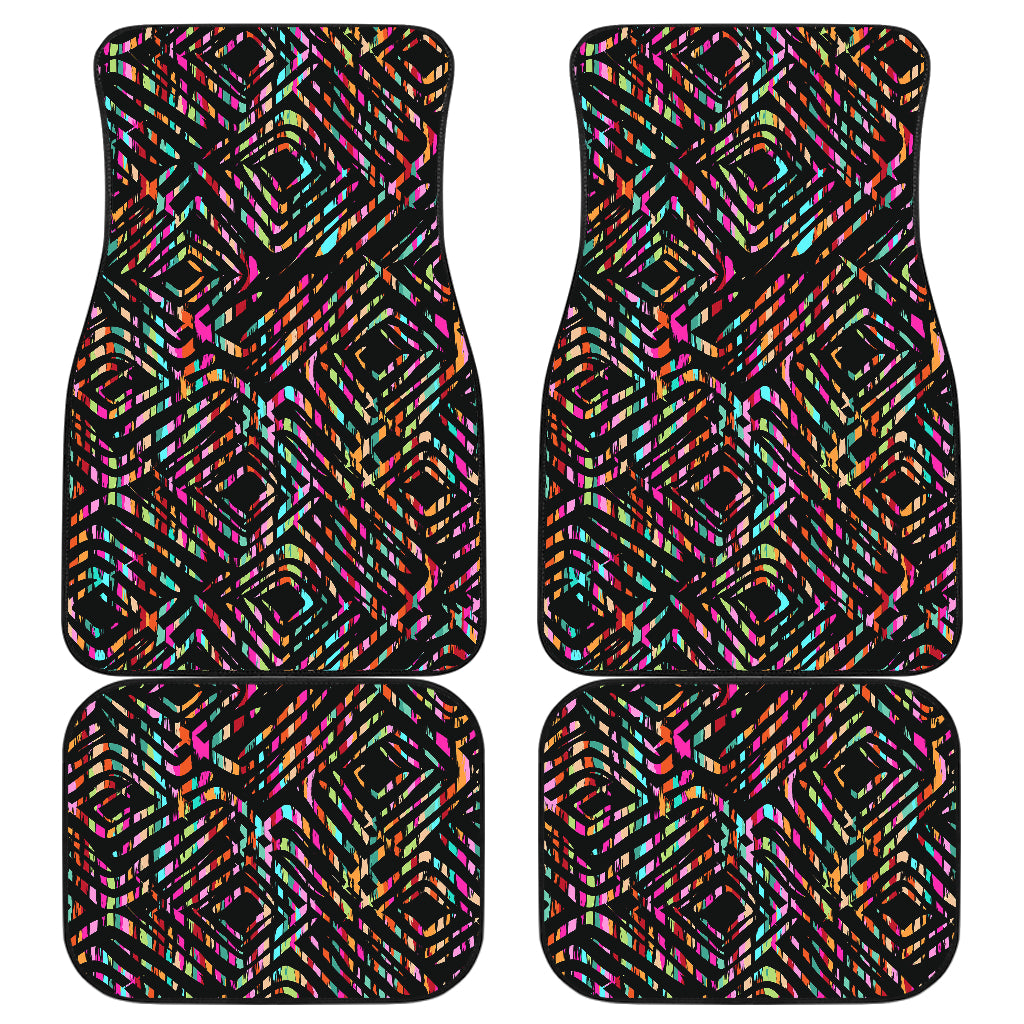 Colorful Abstract Car Floor Mats