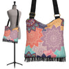 Colorful Floral Mandalas Crossbody Bag