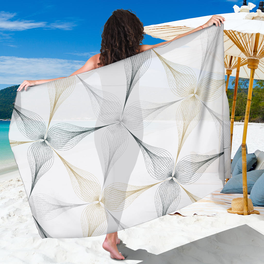 Abstract Triangular Pattern Sarong