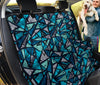 Blue Abstract Car Back Seat Pet Cover