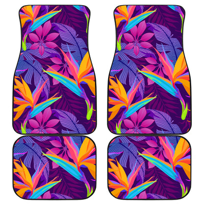 Colorful Plants Car Floor Mats