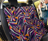 Colorful Abstract Car Back Seat Pet Cover