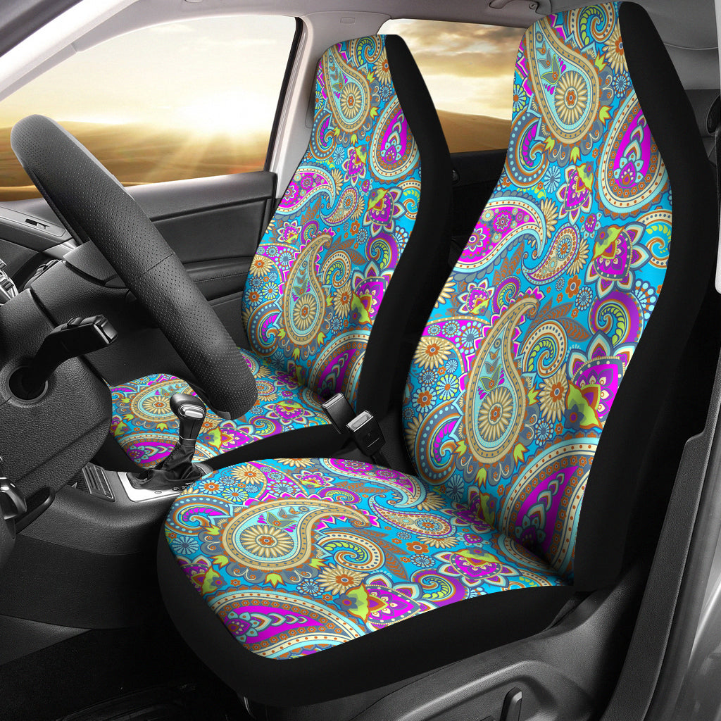 Colorful Mandalas Decor Car Seat Covers