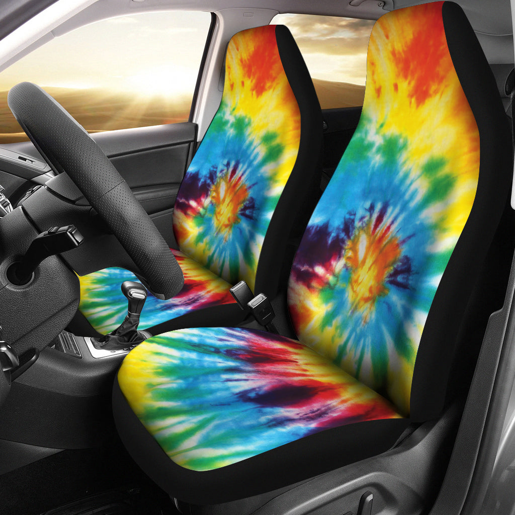 Blue Grunge Tie Dye Abstract Art Car Back Seat Pet Covers, on sale Backseat Seat Covers, Seat Protector, Car Accessories, Abstract Art