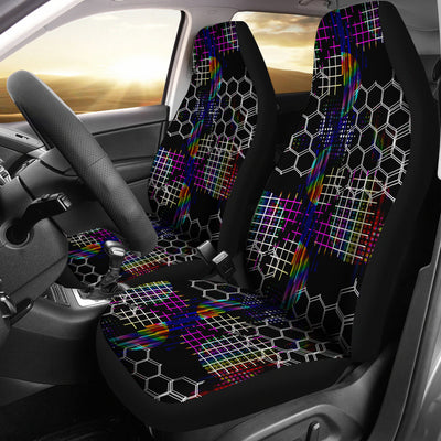 Honeycomb Abstract Car Seat Covers