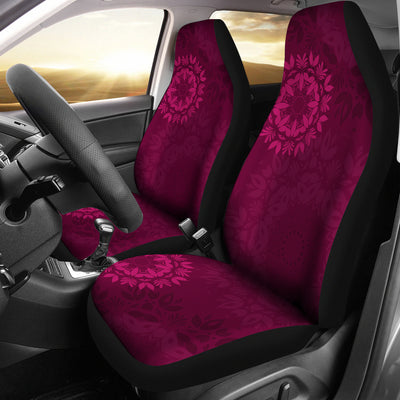 Magenta Mandalas Car Seat Covers