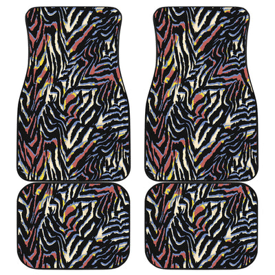 Colorful Animal Print Car Floor Mats