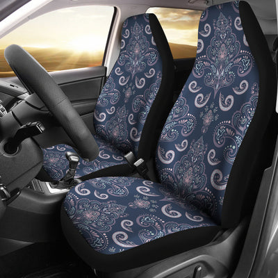 Blue Elegant Decor Car Seat Covers