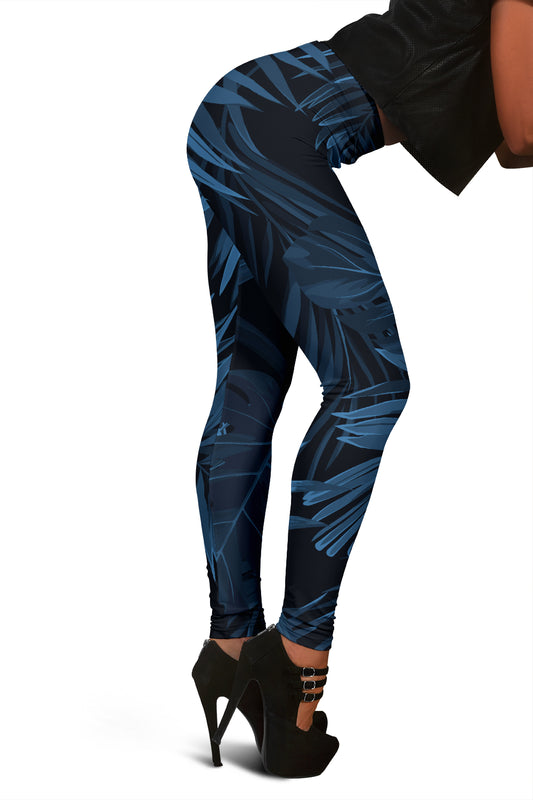 Dark Leaves Leggings