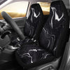 Black & White Swirls Car Seat Covers