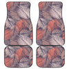 Vintage Leaves Car Floor Mats