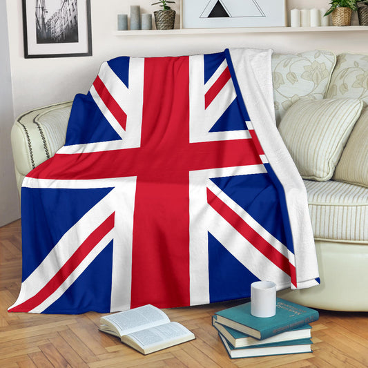United Kingdom Flag Blanket