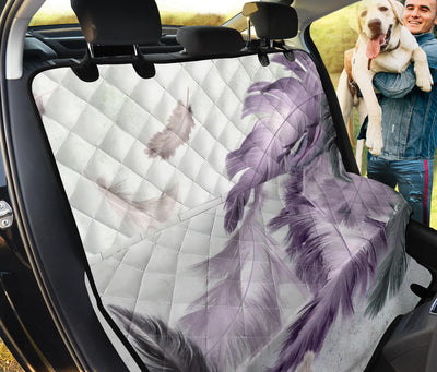 Feathers Car Back Seat Pet Cover