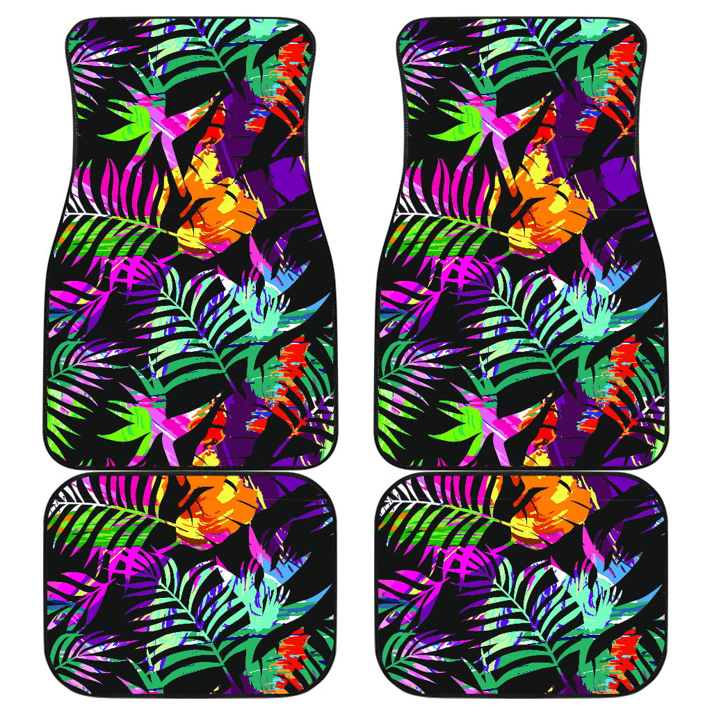 Colorful Plants Car Floor Mats
