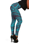 Teal Decor Leggings