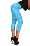 Water Surface Capri Leggings