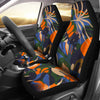 Colorful Plants Car Seat Covers