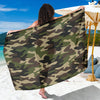 Army Green Camouflage Sarong