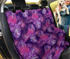 Purple Plants Car Back Seat Pet Cover