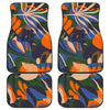 Colorful Plants Car Floor Mats