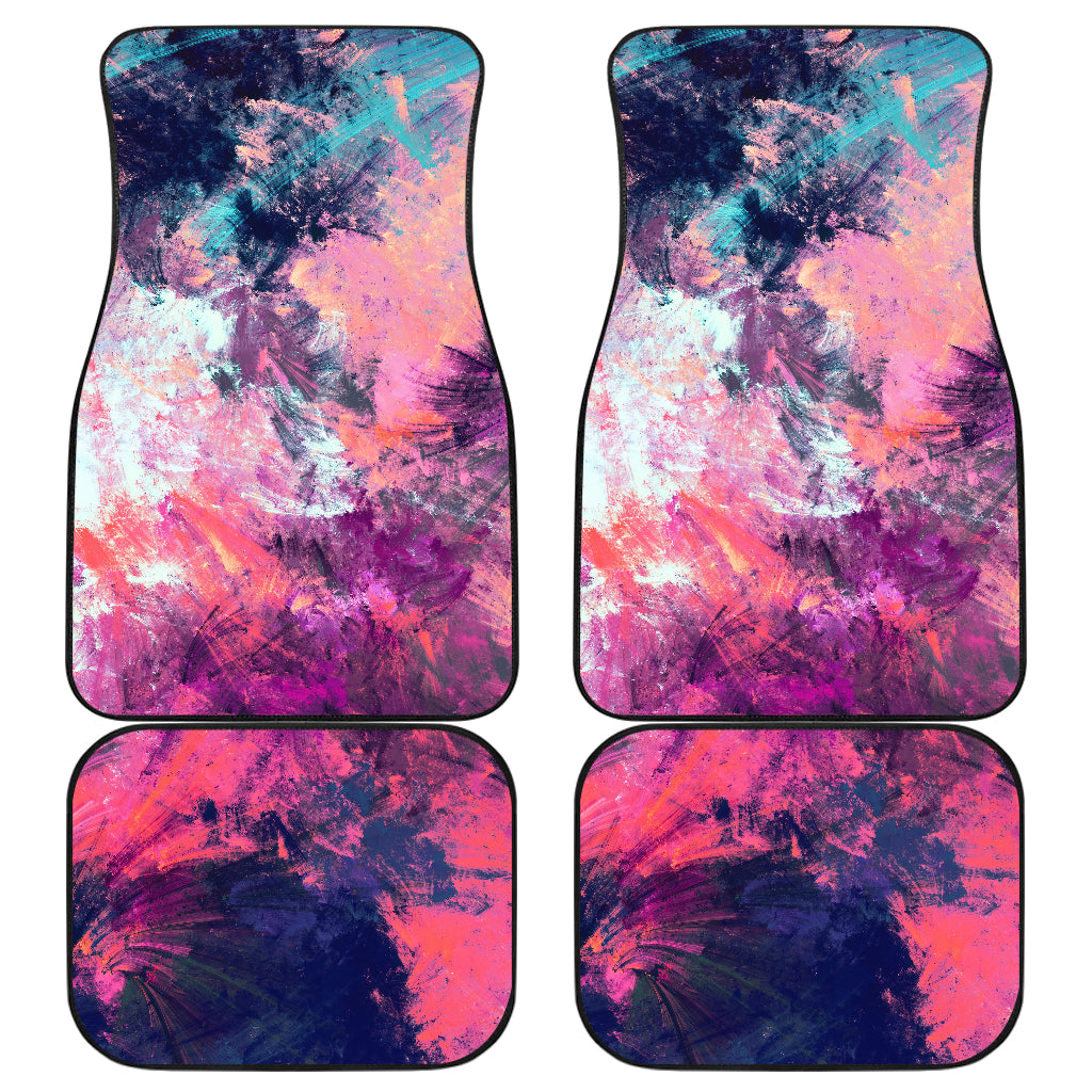 Pastel Abstract Car Floor Mats