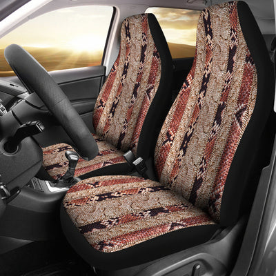 Knit-Print Stripes Car Seat Covers