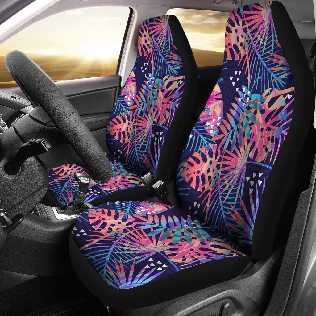 Colorful Plants Car Seat Covers