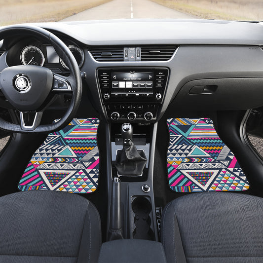 Colorful Tribal Car Floor Mats