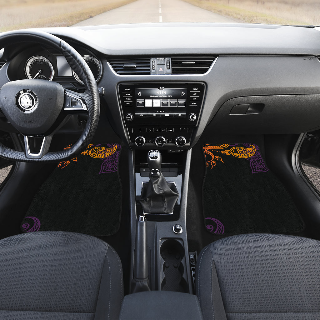 Floral Decor Car Floor Mats