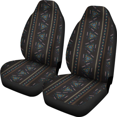 Tribal Triangles Car Seat Covers