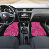 Pink Abstract Car Floor Mats