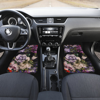 Floral Car Floor Mats