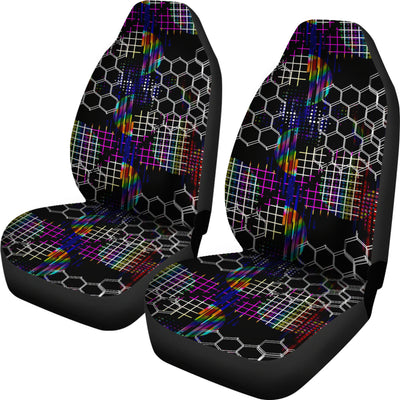 Honeycomb Abstract Car Seat Covers