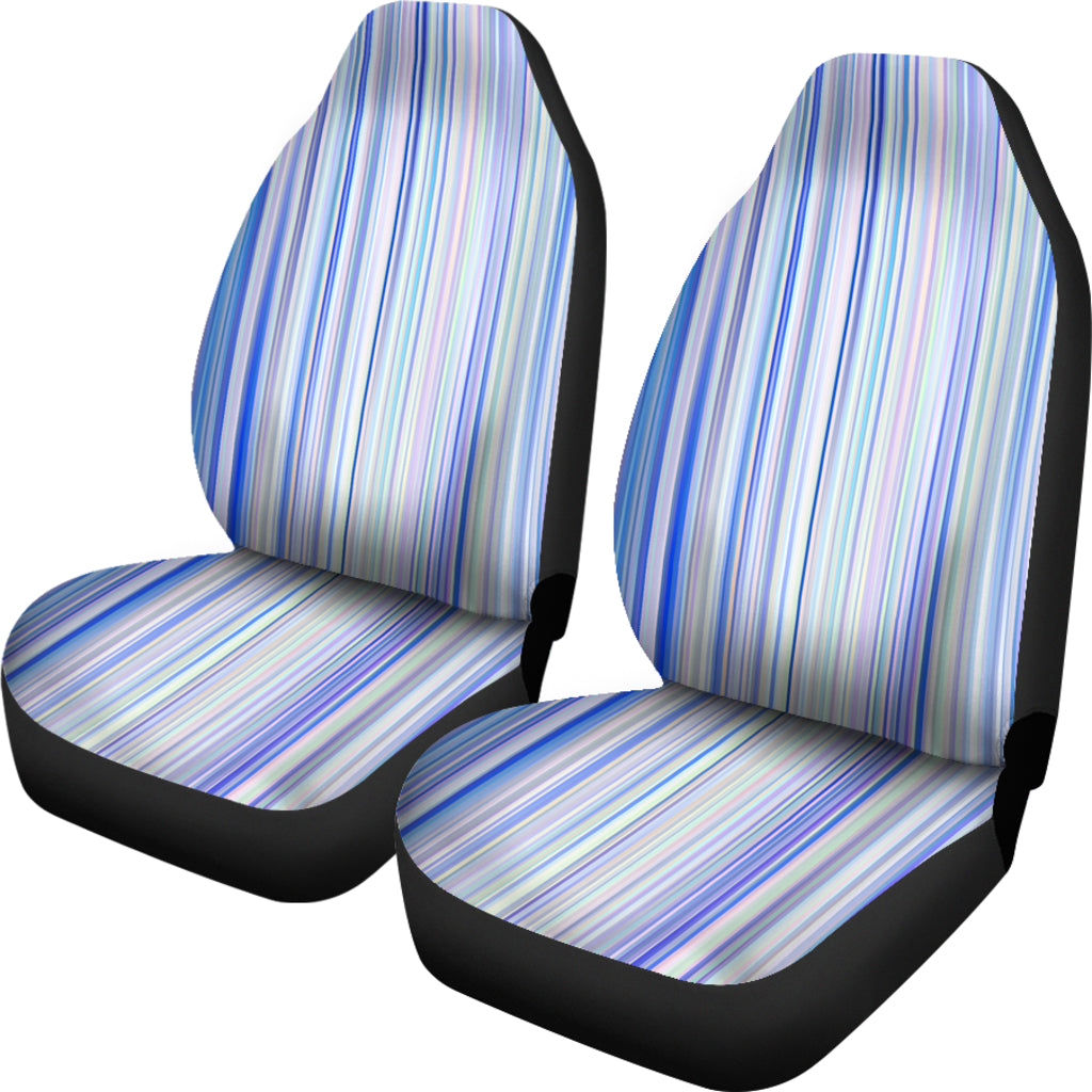 Blue Streaks Car Seat Covers