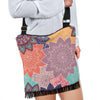 Colorful Floral Mandalas Crossbody Bag