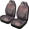 Abstract Floral Car Seat Covers