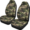 Army Green Camouflage Car Seat Covers