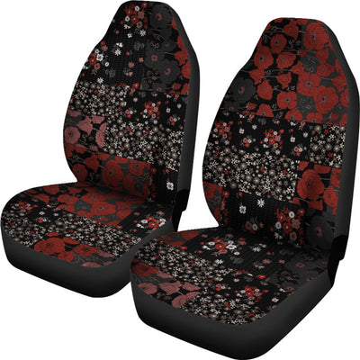 Roses Patchwork Car Seat Covers