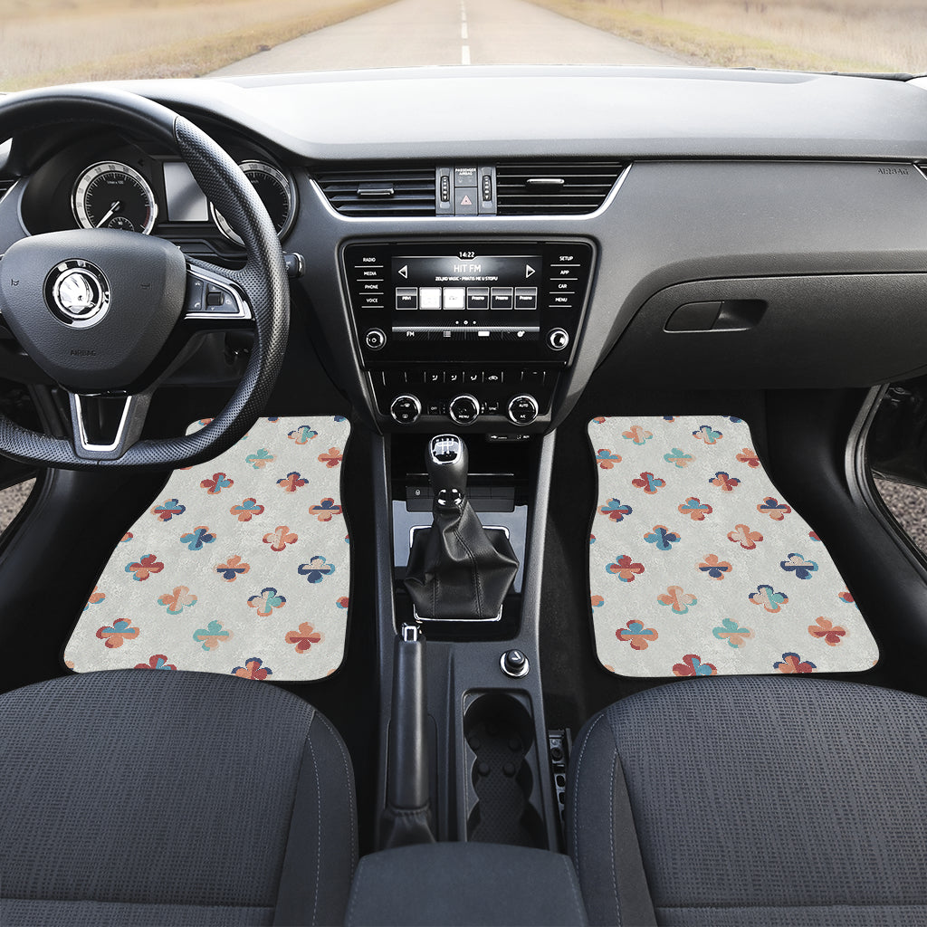 Clover Pattern Car Floor Mats