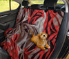 Abstract Tribal Car Back Seat Pet Cover