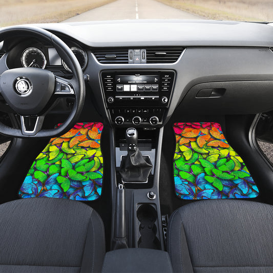 Colorful Butterflies Car Floor Mats
