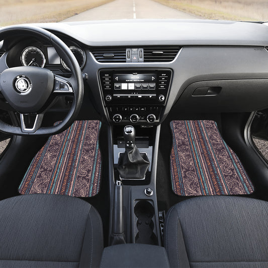 Persian Print Car Floor Mats