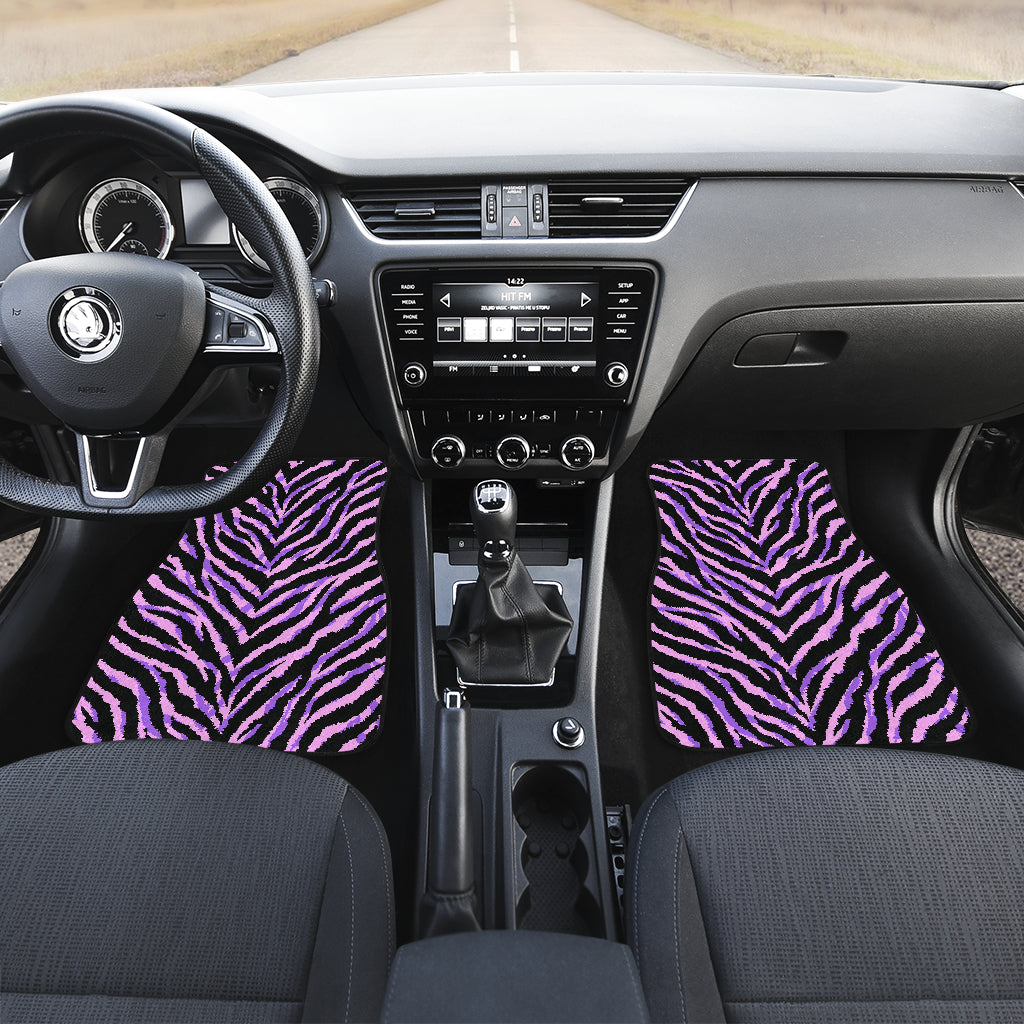 Pink Animal Print Car Floor Mats