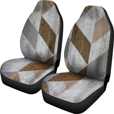 Diagonal Abstract Car Seat Covers